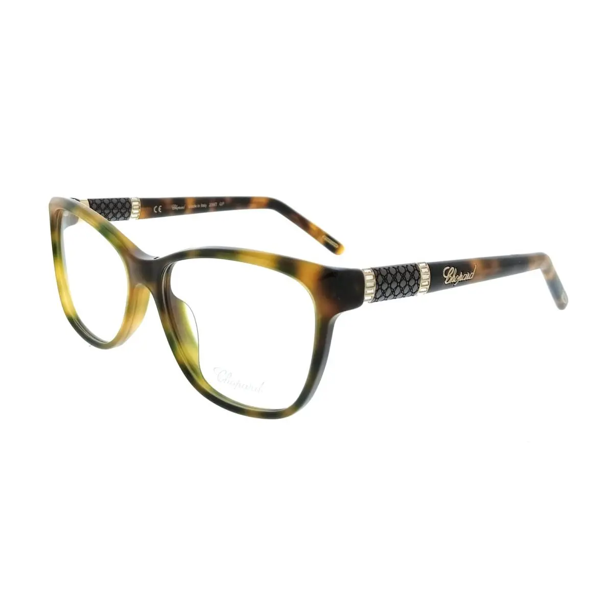 Chopard VCH154S5409AJ Shiny Dark Havana Cat Eye Womens Optical Frames