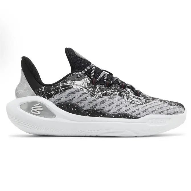 Under Armour shoes - Under Armour Curry 11 - Curry - 3027503-001 - Black / Silver / White 5