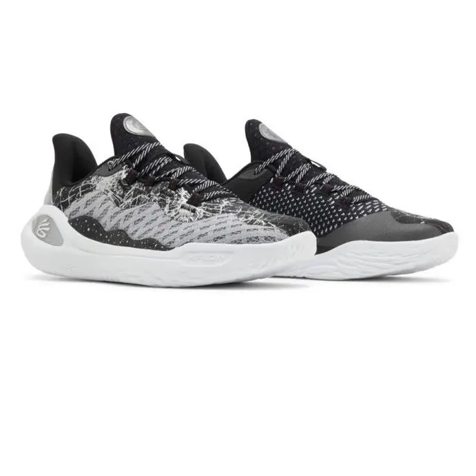 Under Armour shoes - Under Armour Curry 11 - Curry - 3027503-001 - Black / Silver / White 7