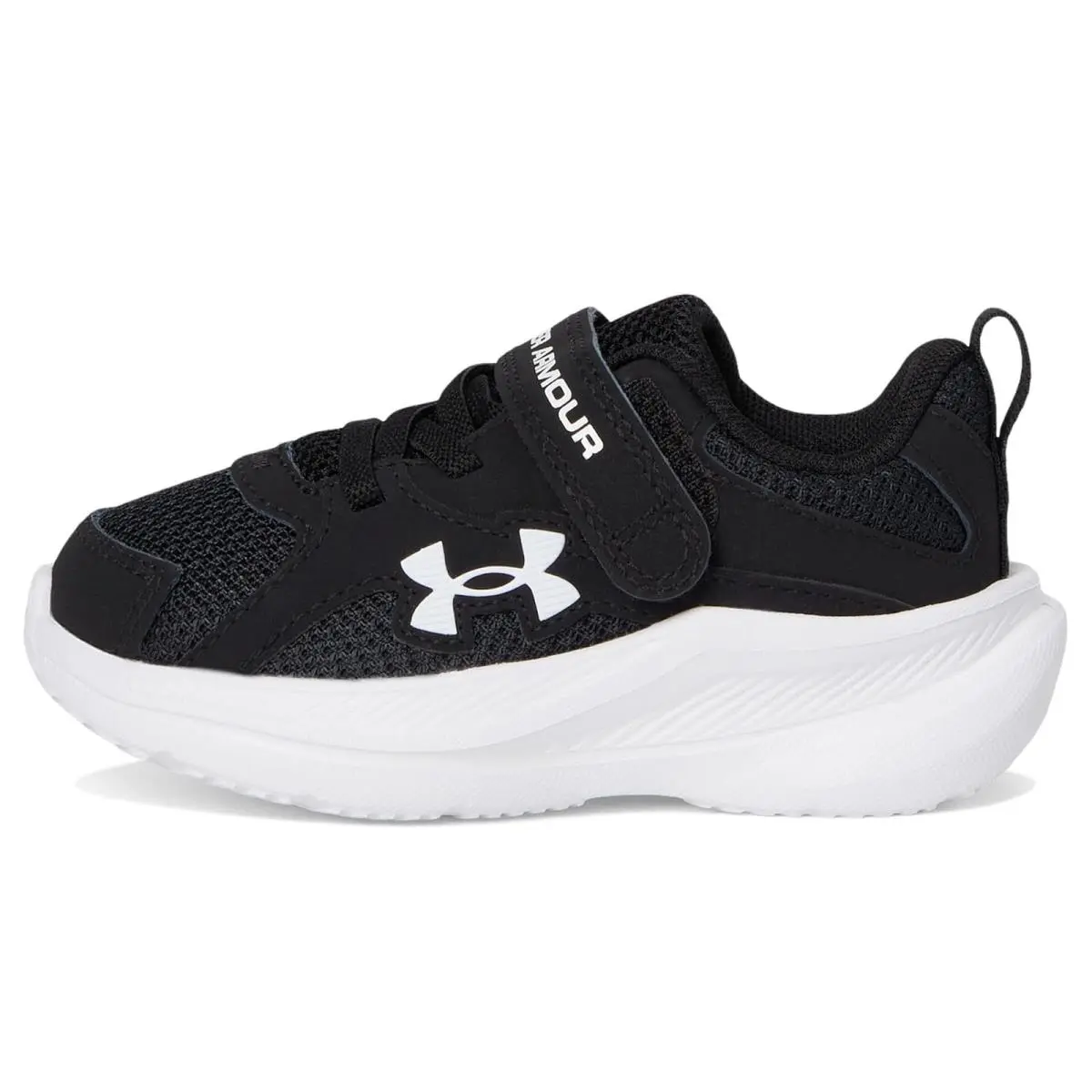 Under Armour shoes - Black/Black/White 2