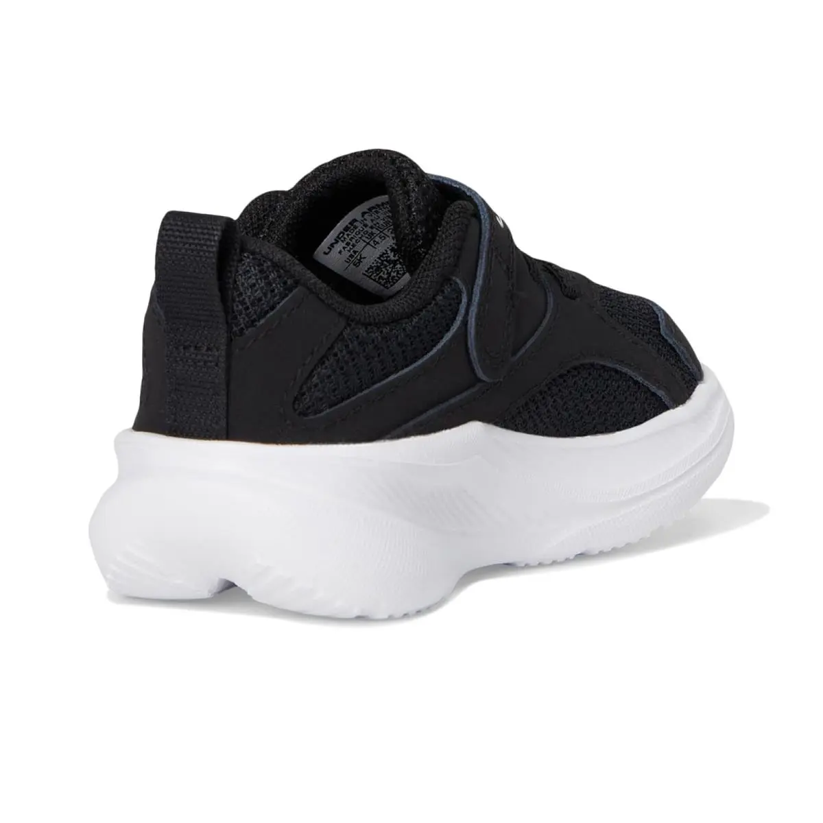 Under Armour shoes - Black/Black/White 3