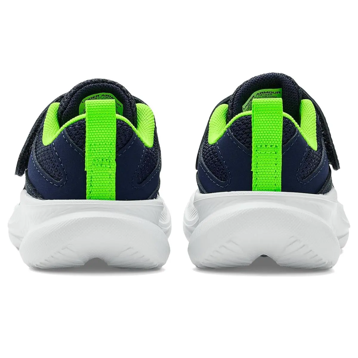 Under Armour shoes - Black/Black/White 26