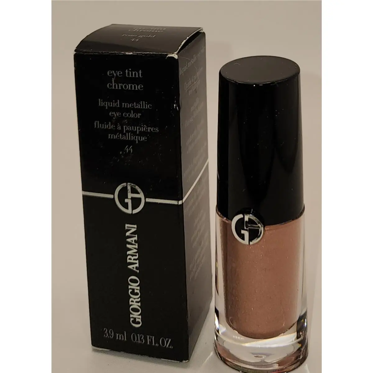 Giorgio Armani Eye Tint Chrome Liquid Eye Color In 44 Rose Gold Metallic