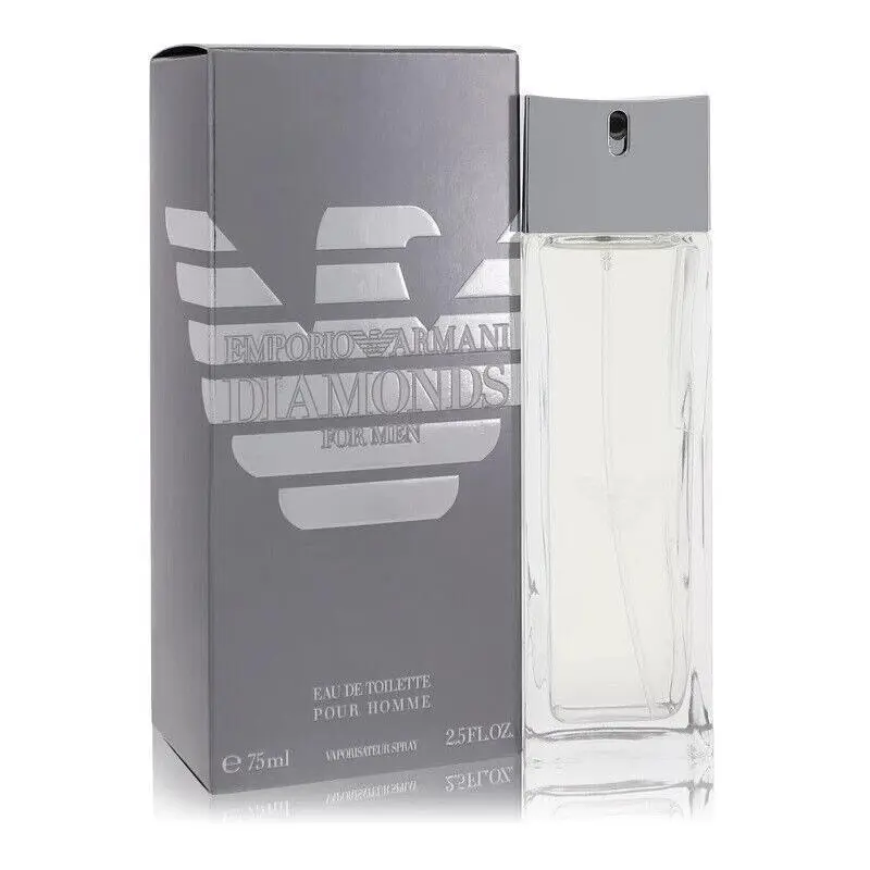 Emporio Diamonds Giorgio Armani Men 2.5 oz 75 ml Eau De Toilette