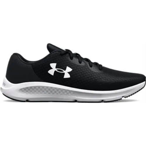 Men`s UA Charged Pursuit 3 Wide 4E Running Shoes Black/black/whit by Under Armour