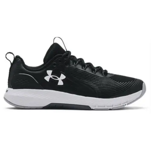 Under Armour Men`s UA Charged Commit TR 3 Cross Trainer Black/white/white - 3023 - BLACK/WHITE/WHITE
