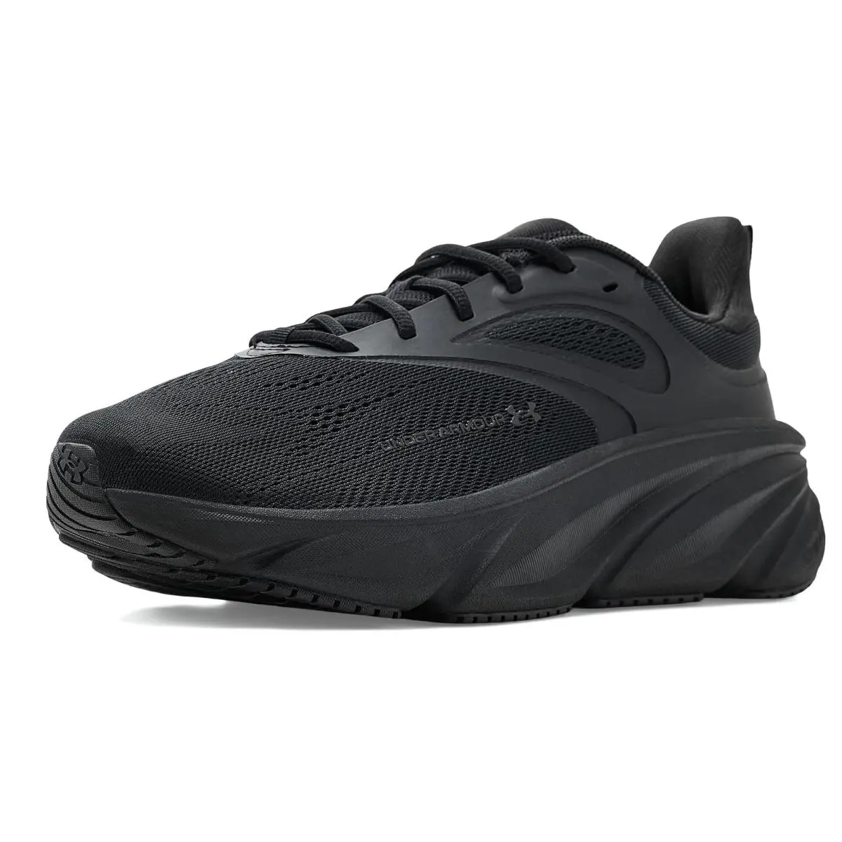 Under Armour shoes - Black/Black/White 6