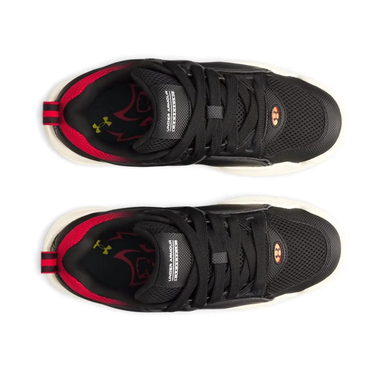 Under Armour shoes - Under Armour Dodge - Dodge - Black, Manufacturer: Black / Red / Metallic Silver - 001 5