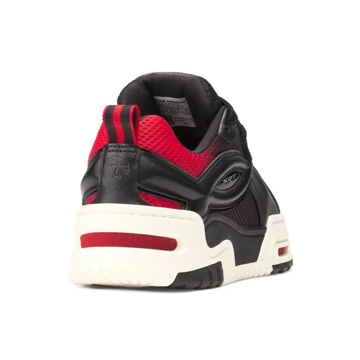 Under Armour shoes - Under Armour Dodge - Dodge - Black, Manufacturer: Black / Red / Metallic Silver - 001 16