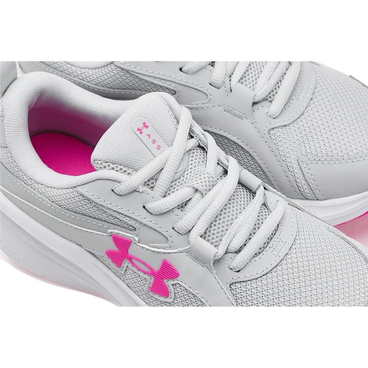Under Armour shoes - Anthracite/Posh Pink/Blue Float 39