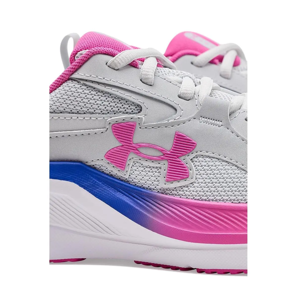 Under Armour shoes - Anthracite/Posh Pink/Blue Float 32