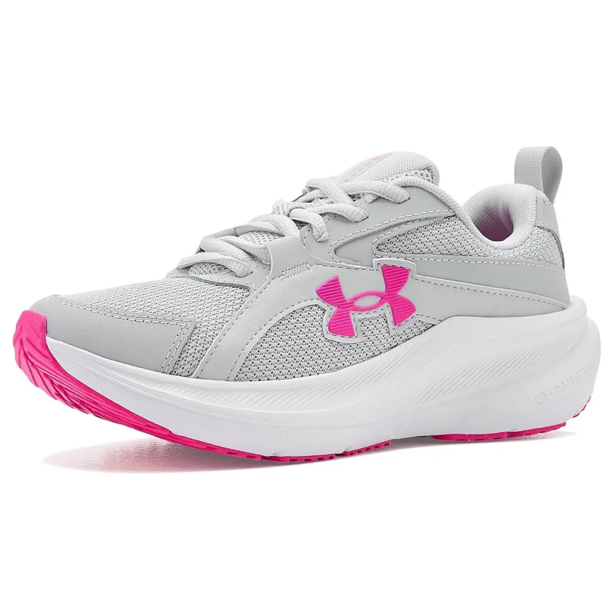 Under Armour shoes - Anthracite/Posh Pink/Blue Float 34