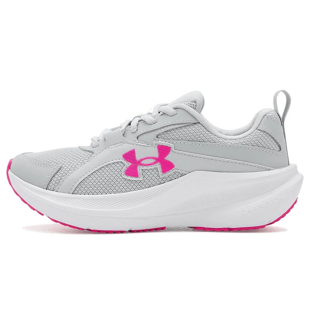 Under Armour shoes - Anthracite/Posh Pink/Blue Float 37