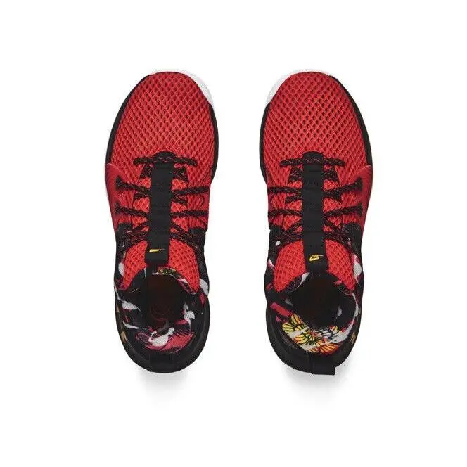 Under Armour shoes - Under Armour Embiid One - Embiid One - 3023876-602 - Red 6