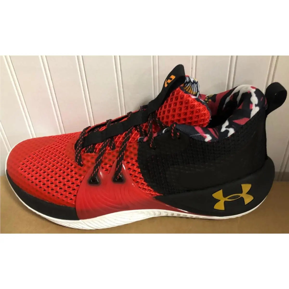 Under Armour Embiid One Chinese Lunar Year Red Men`s Sneakers 3023876-602