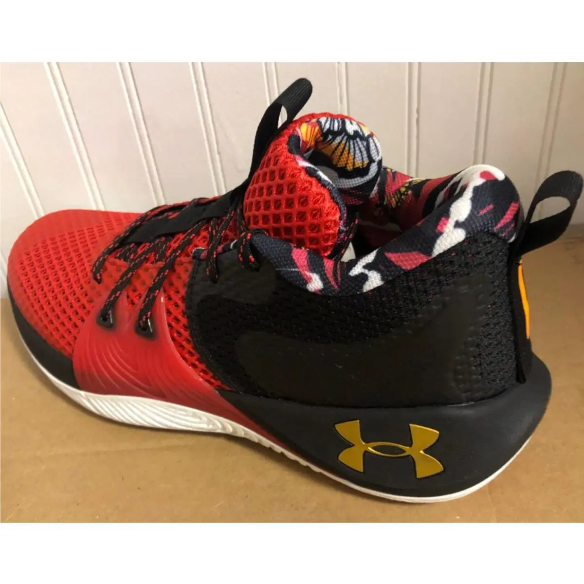 Under Armour shoes - Under Armour Embiid One - Embiid One - 3023876-602 - Red 0