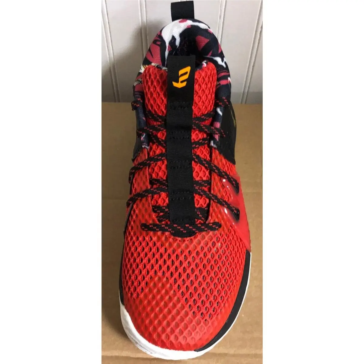 Under Armour shoes - Under Armour Embiid One - Embiid One - 3023876-602 - Red 1