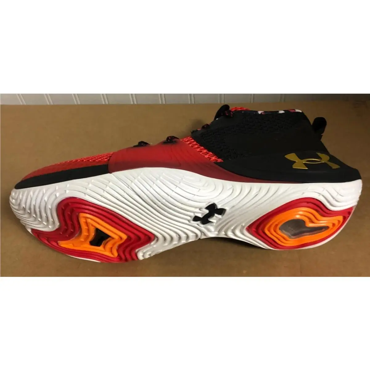 Under Armour shoes - Under Armour Embiid One - Embiid One - 3023876-602 - Red 3