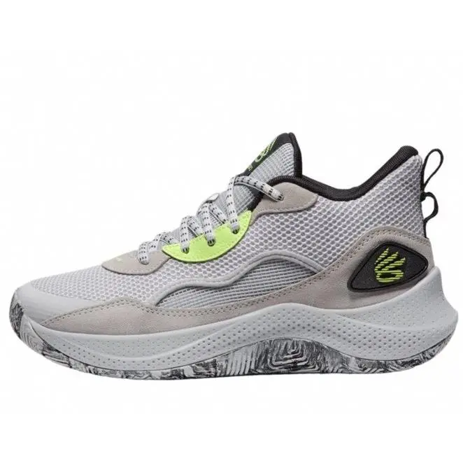 Under Armour Men’s Curry 3Z 24 Sde Basketball Shoes Halo Gray/black 3028191-100