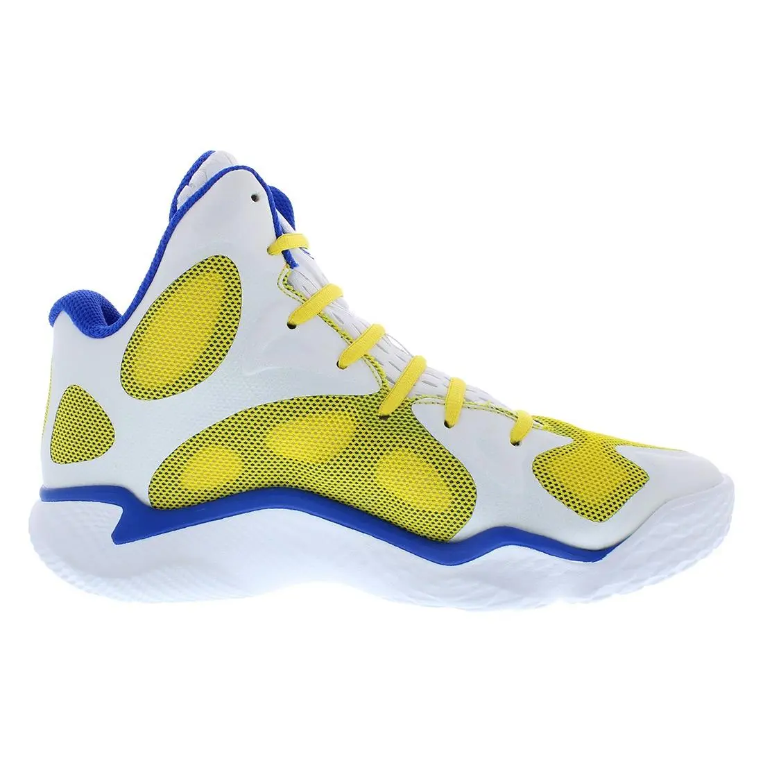 Under Armour shoes - White/Yellow/Blue, Main: White 1