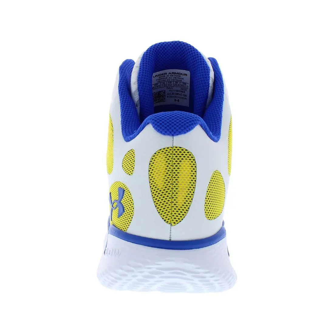 Under Armour shoes - White/Yellow/Blue, Main: White 2