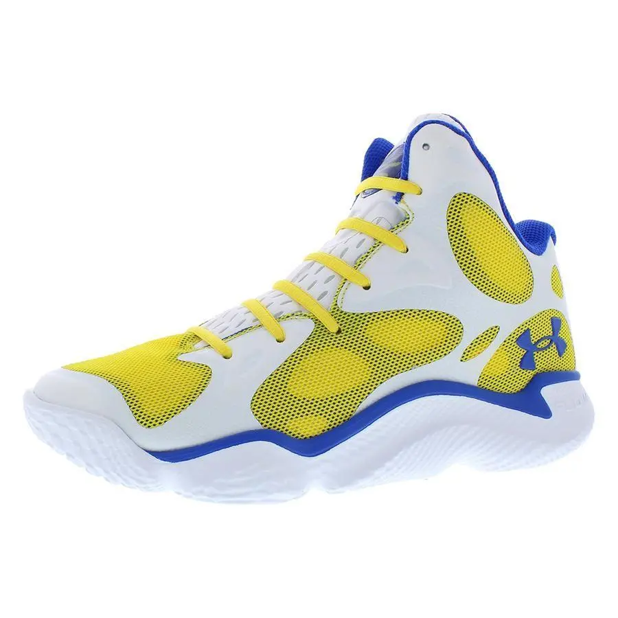 Under Armour shoes - White/Yellow/Blue, Main: White 8