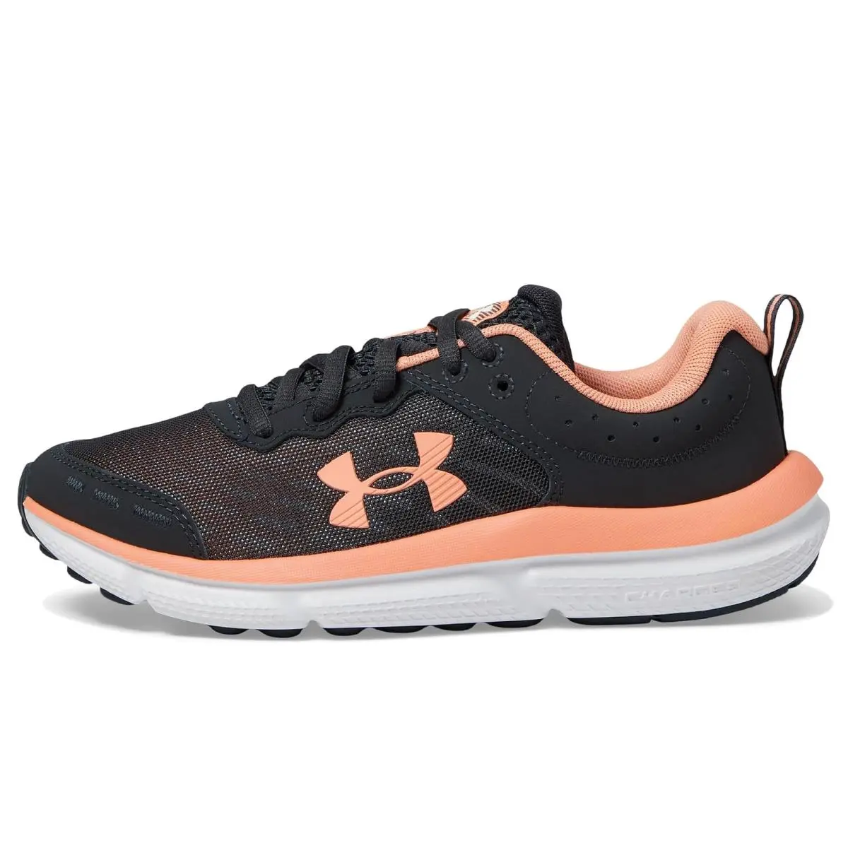 Under Armour shoes - Anthracite/White/Flare Orange 8