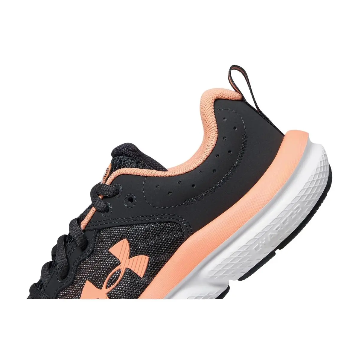 Under Armour shoes - Anthracite/White/Flare Orange 9