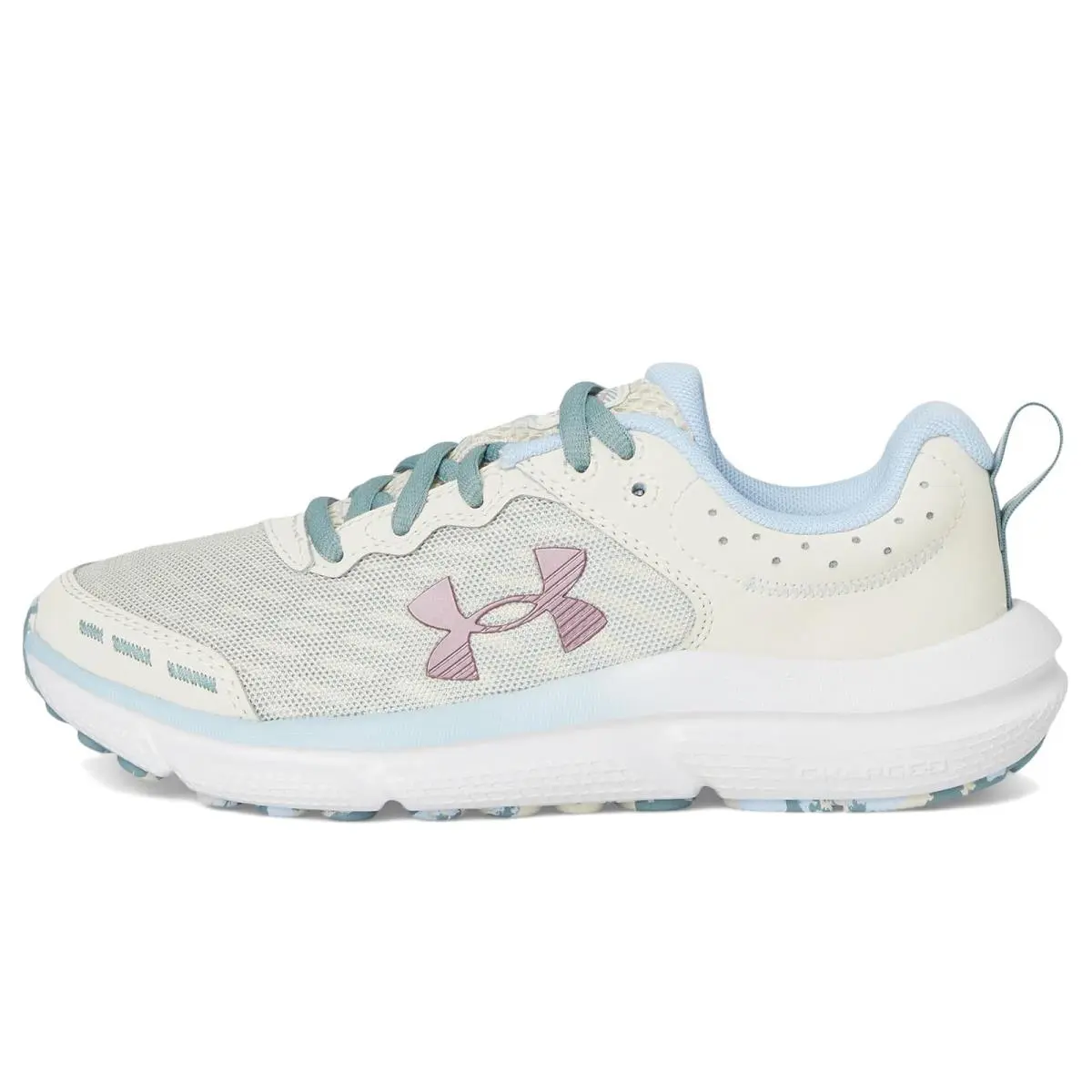 Under Armour shoes - Anthracite/White/Flare Orange 21