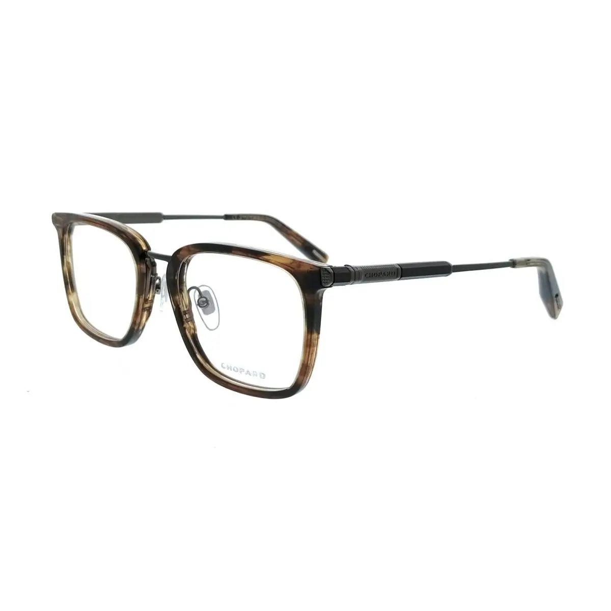 VCH328 5206YH Brown Square Mens Optical Frames by Chopard