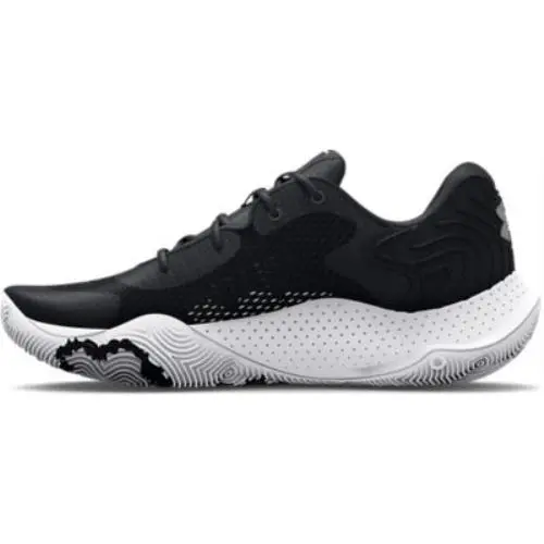 Under Armour shoes - BLACK-WHITE-METALLIC SILVER 0