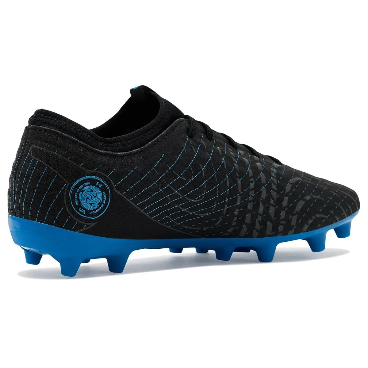 Under Armour shoes - Black/Castlerock/Blue Atlantis 1