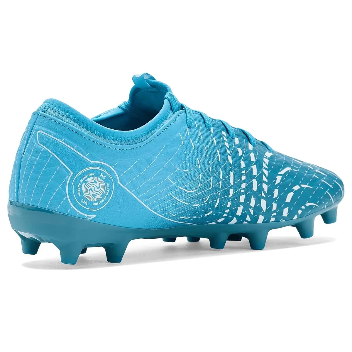 Under Armour shoes - Black/Castlerock/Blue Atlantis 15