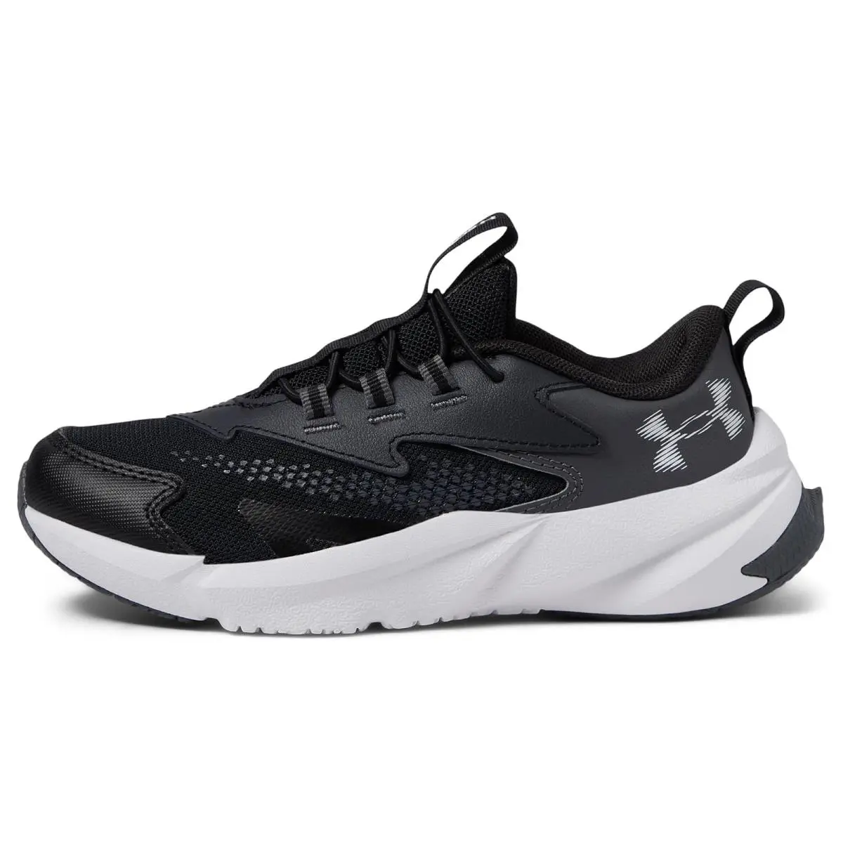 Under Armour shoes - Black/Castlerock/White 8