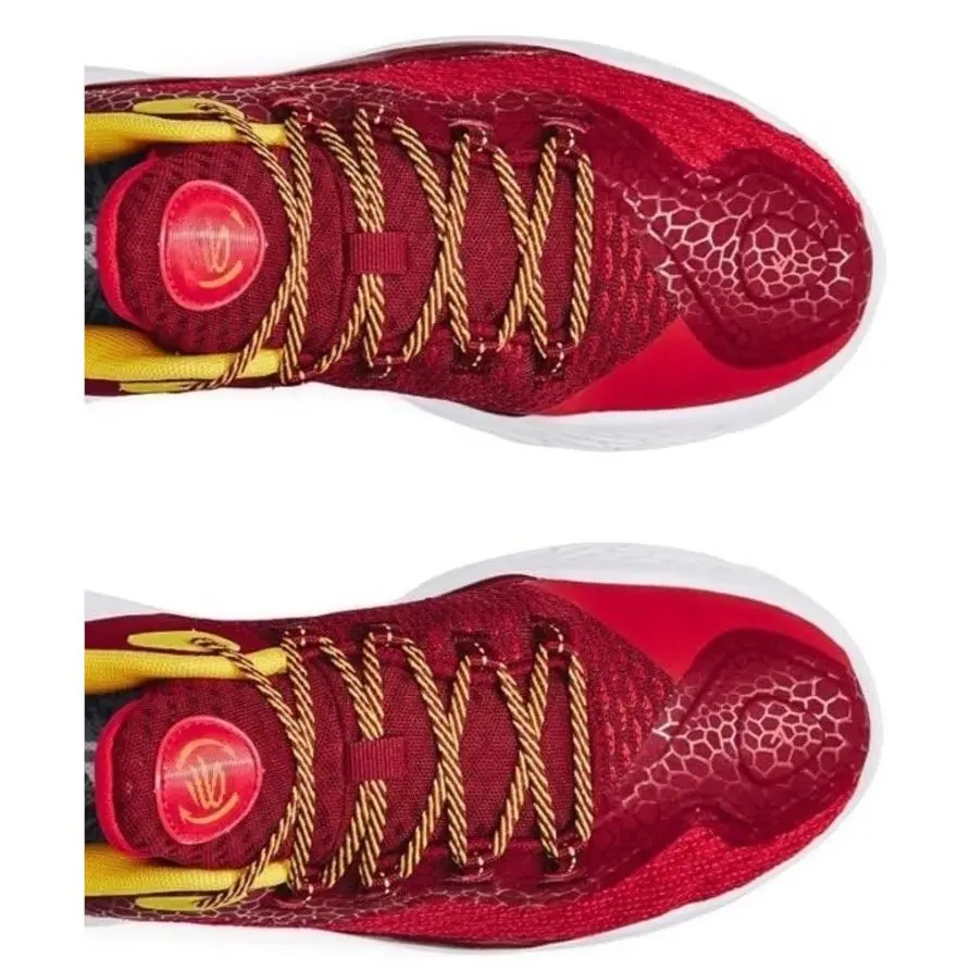 Under Armour shoes - Under Armour Curry - Curry - 3026618-600 - Red / Cardinal (Yellow) 2