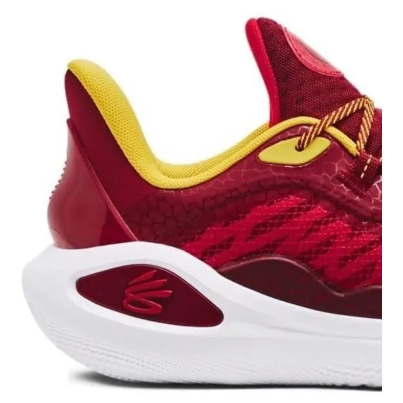Under Armour shoes - Under Armour Curry - Curry - 3026618-600 - Red / Cardinal (Yellow) 8