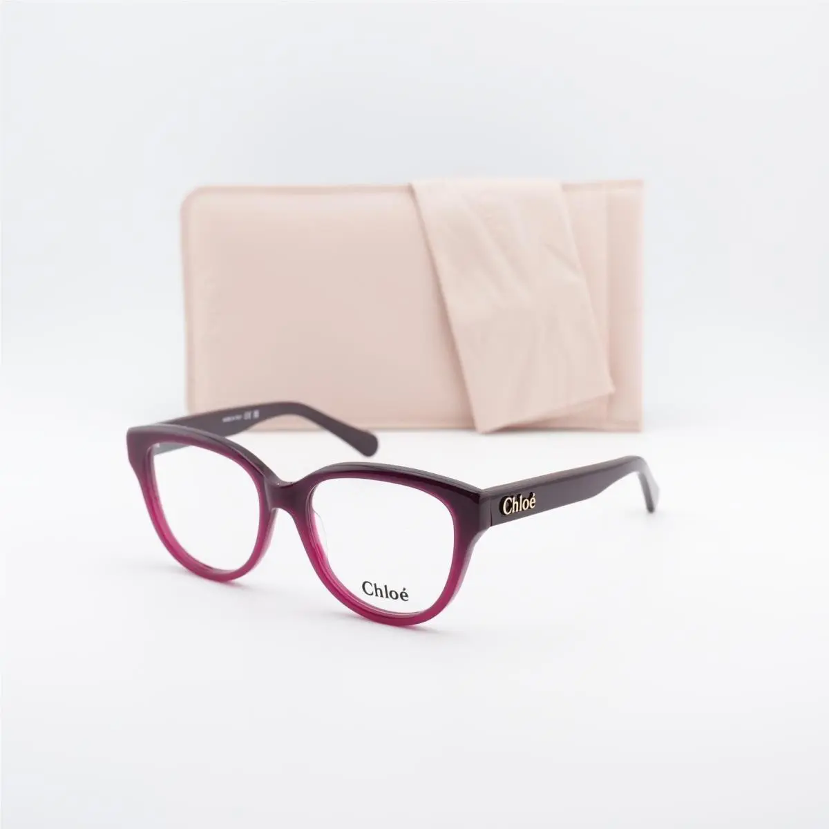 Chloe CH0243O 007 Bordeaux 53mm Eyeglasses