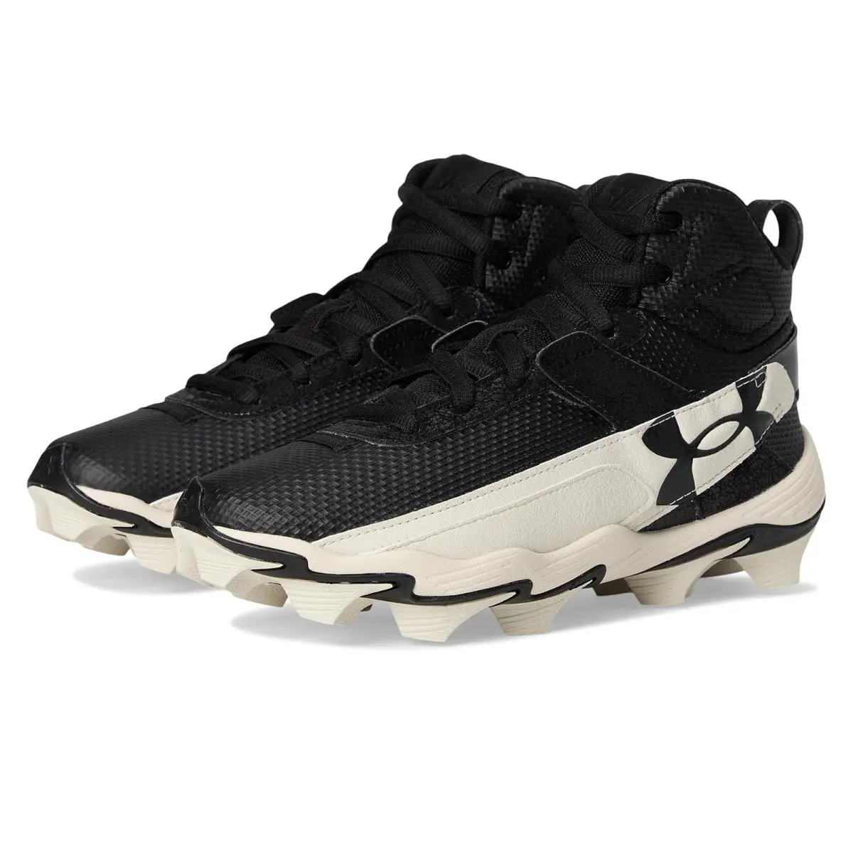 Kids Harper 10 Jr RM Baseball Cleats Toddler/little Kid/big Kid Black/Stone/Black by Under Armour