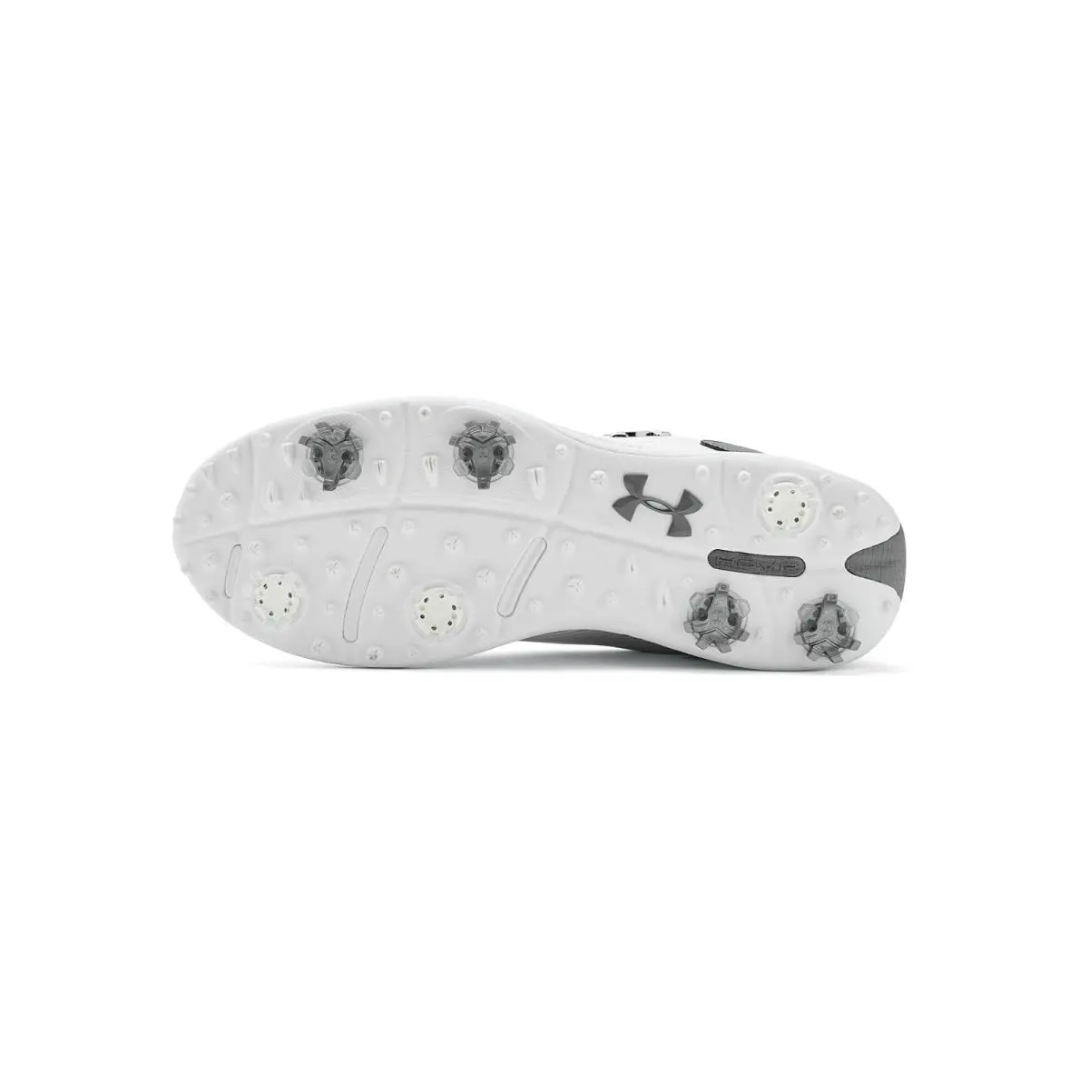 Under Armour shoes - White/Titan Gray/Metallic Silver 3
