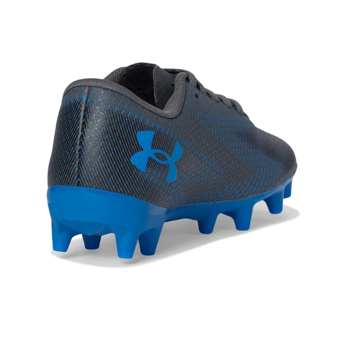 Under Armour shoes - Castlerock/Black/Blue Atlantis 3