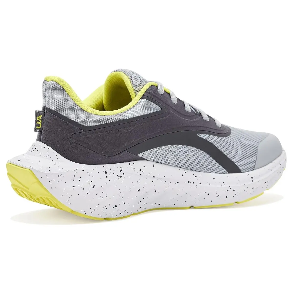 Under Armour shoes - Mod Gray/Castlerock/Lumin Yellow 8