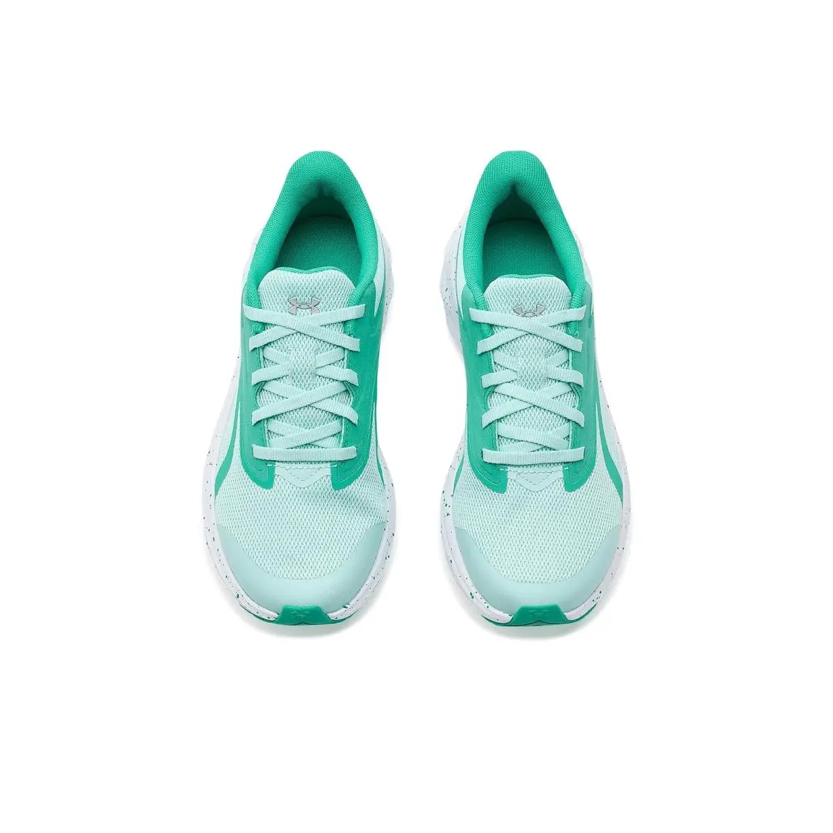 Under Armour shoes - Aegean Blue/Academy/Flash Light 35
