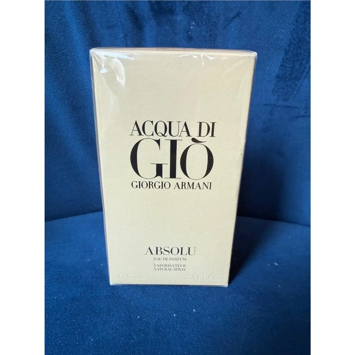Acqua Di Gio Absolu For Men 2.5oz by Giorgio Armani