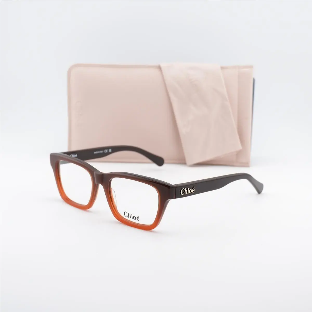 Chloe CH0242O 008 Brown 53mm Eyeglasses