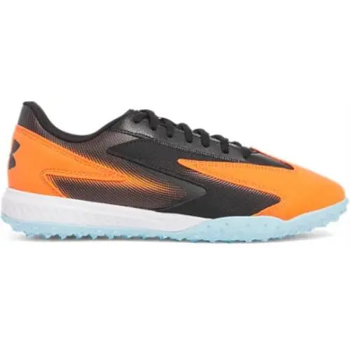 Unisex Shadow Turf 3 Soccer Turf Shoe Black/ares Red/black - 302829 by Under Armour