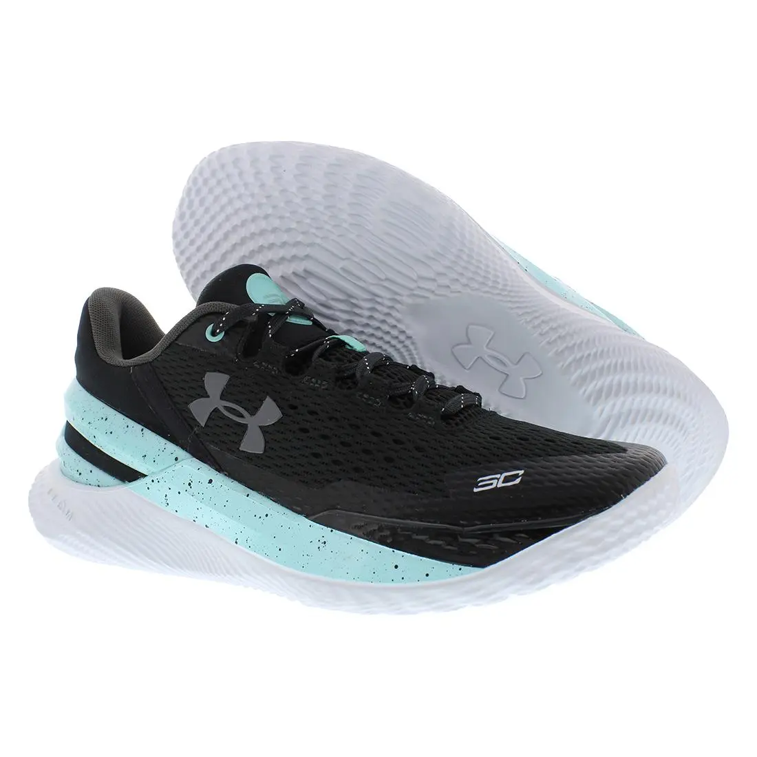 Under Armour shoes - Black/Teal, Main: Black 3