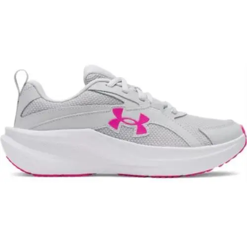 Girls` Grade School Charged + Assert 11 Running Shoe Halo Gray/halo by Under Armour