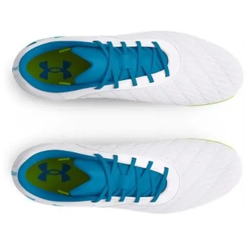 Under Armour shoes - WHITE-HIGH VIS YELLOW-CAPRI 1