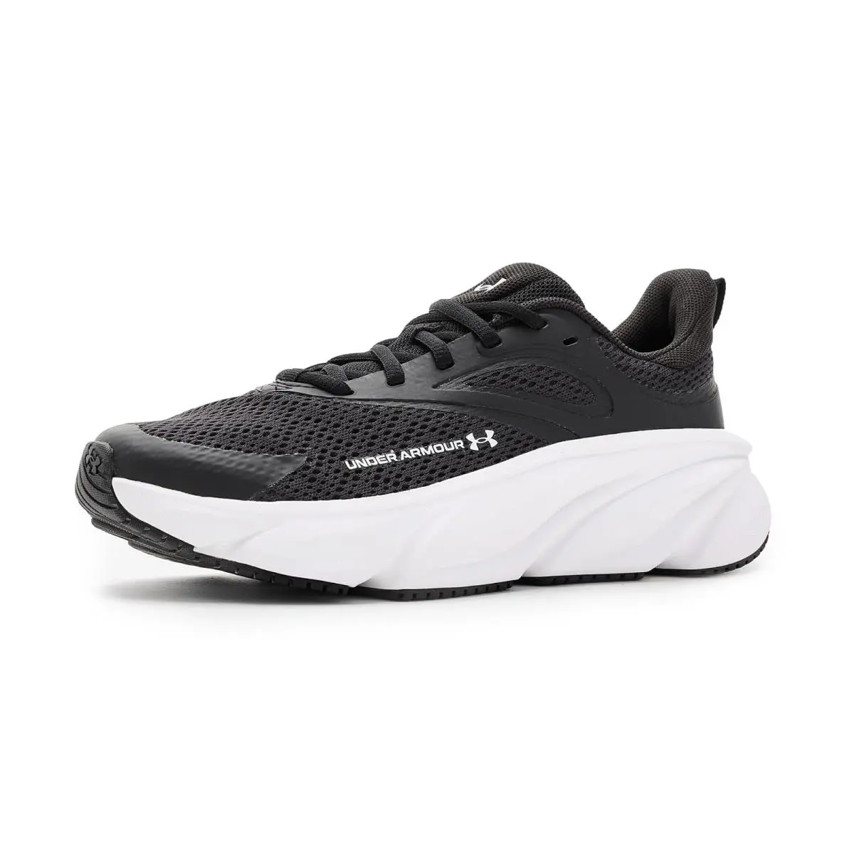 Under Armour shoes - Black/Black/White 6