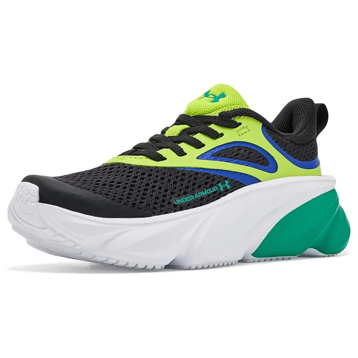 Under Armour shoes - Black/Black/White 20